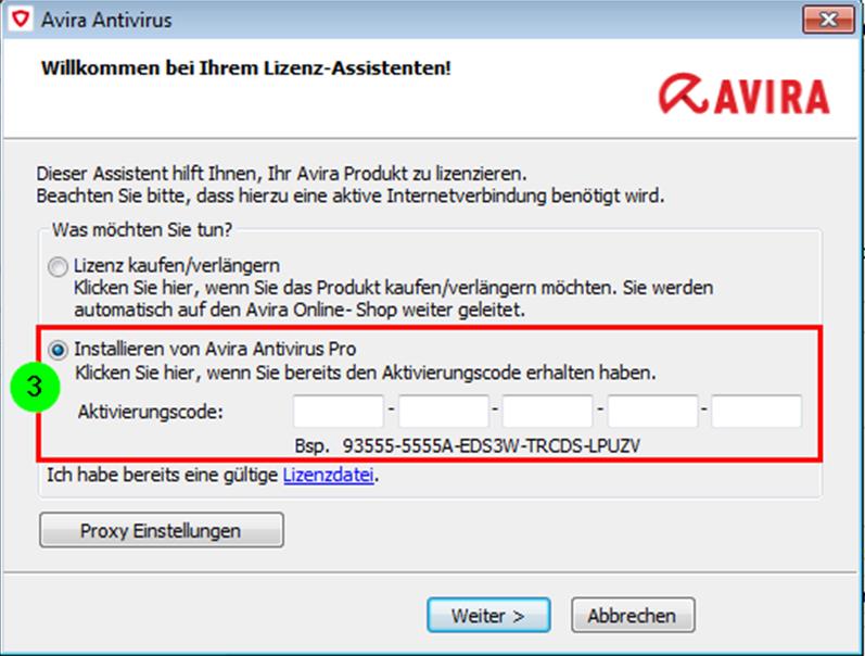 Anleitung Avira Aktivierung Software Gunstig Kaufen Legale Lizenzen Schnell Installiert